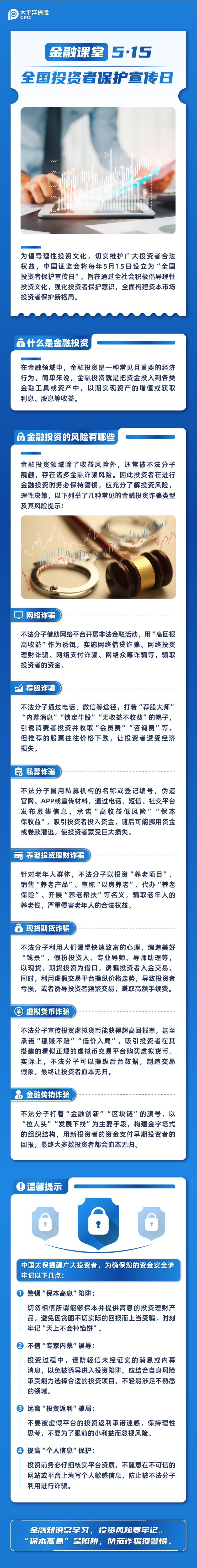 【金融課堂】5.15全國投資者保護(hù)宣傳日