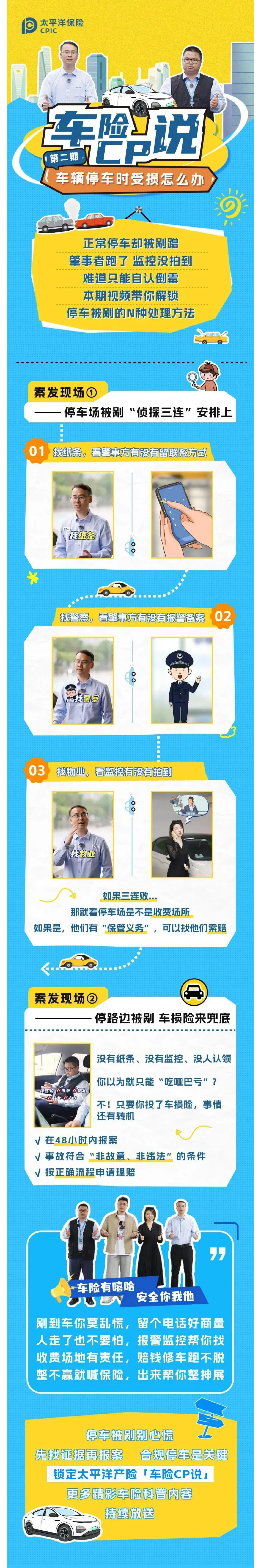 車險(xiǎn)CP說丨車輛停車時(shí)受損怎么辦