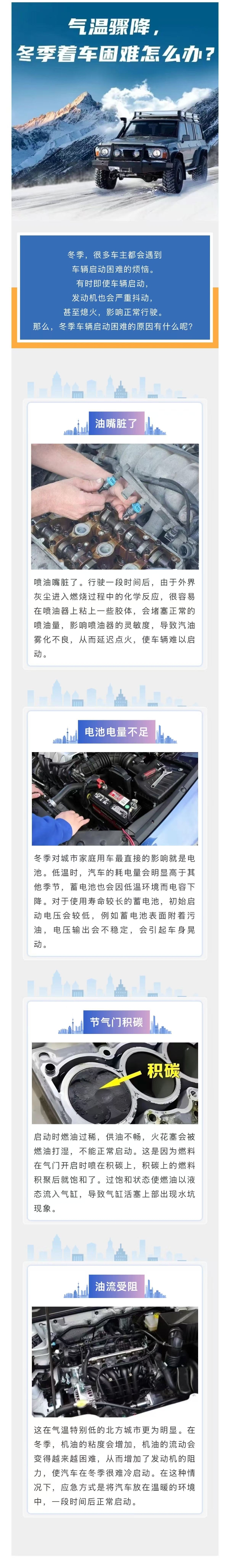 車主課堂-氣溫驟降，冬季著車?yán)щy怎么辦？