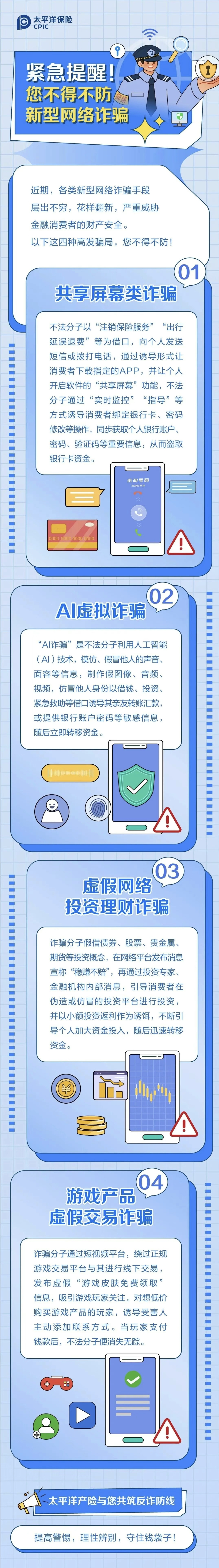 1.緊急提醒！您不得不防新型網(wǎng)絡(luò)詐騙！