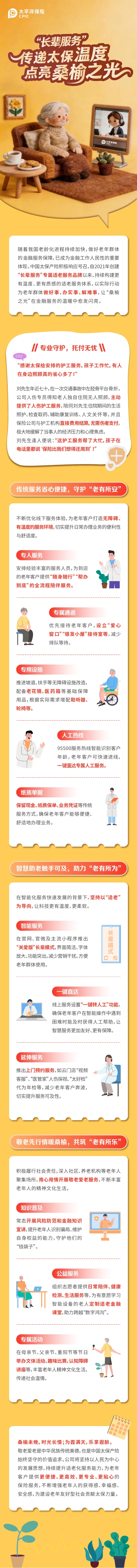 “長輩服務(wù)”傳遞太保溫度，點(diǎn)亮桑榆之光！
